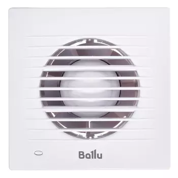 Вентилятор накладной осевой, 12 см, 3.17 м/мин, 15 Вт, 33 дБА, обратный клапан, BALLU BAF-FW 120 (НС-1442376)