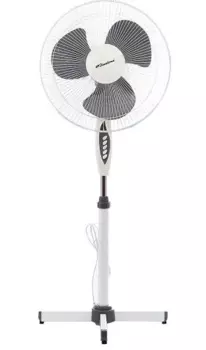 Вентилятор напольный осевой Binatone SF-1604 45 Вт, скоростей: 3, лопасти 40 см, наклон, белый/серый 1 шт