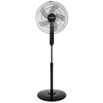 Вентилятор напольный осевой Ballu BFF-907 45 Вт, скоростей: 3, лопасти 40 см, поворот, наклон, черный (BFF-907) 1 шт