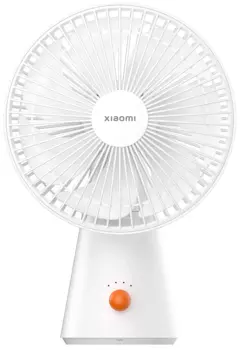 Вентилятор настольный осевой Xiaomi Rechargeable Mini Fan 10 Вт, скоростей: 4, поворот, наклон, белый (BHR6089GL) 1 шт.