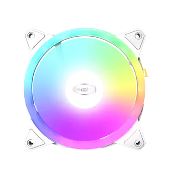 Вентилятор PCCooler F3 T120 ARGB WH, 120 мм, 1800rpm, 21.6 дБ, 4-pin PWM, 1шт, белый, ARGB подсветка (F3 T120 ARGB WH)