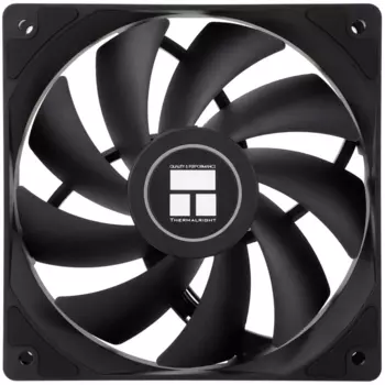 Вентилятор Thermalright TL-C12C, 120 мм, 1550rpm, 25.6 дБ, 4-pin PWM, 1шт, черный (TPTL_C12C)