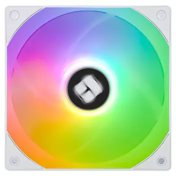 Вентилятор Thermalright TL-C12RW-S V2 Reverse, 120 мм, 1500rpm, 23.2 дБ, 4-pin PWM, 1шт, белый, ARGB подсветка (TPTL_C12RW_S_V2)