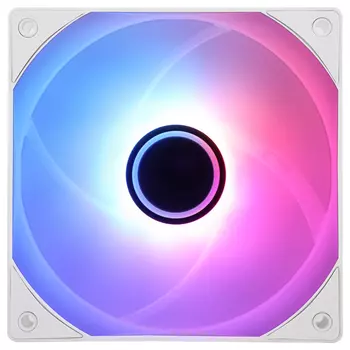 Вентилятор Thermalright TL-C12W-S V3, 120 мм, 1500rpm, 25.6 дБ, 4-pin PWM, 1шт, белый, ARGB подсветка (TPTL_C12W_S_V3)