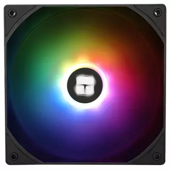 Вентилятор Thermalright TL-C14C-S, 140 мм, 1500rpm, 26.4 дБ, 4-pin PWM, 1шт, черный, ARGB подсветка (TPTL_C14C_S)