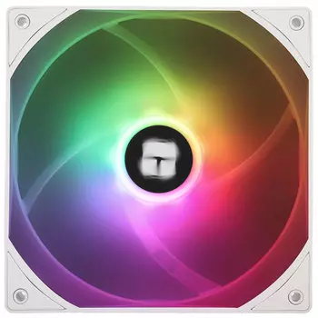 Вентилятор Thermalright TL-C14CW-S, 140 мм, 1500rpm, 26.4 дБ, 4-pin PWM, 1шт, белый, ARGB подсветка (TPTL_C14CW_S)