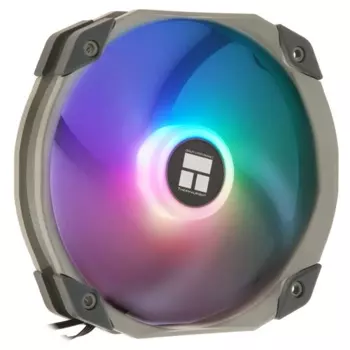 Вентилятор Thermalright TL-D14S, 140 мм, 1500rpm, 25.6 дБ, 4-pin PWM, 1шт, серый, ARGB подсветка (TPTL_D14S)