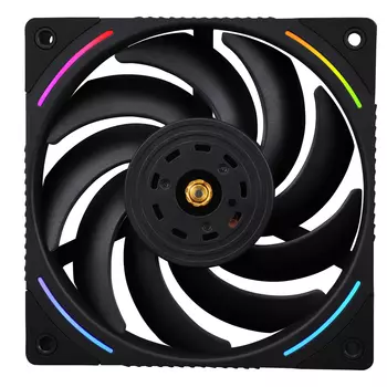 Вентилятор Thermalright TL-K12, 120 мм, 2150rpm, 27 дБ, 4-pin PWM, 1шт, черный, ARGB подсветка (TPTL_K12)