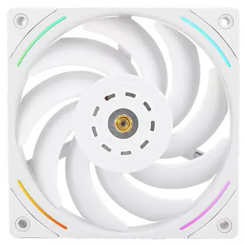 Вентилятор Thermalright TL-K12W, 120 мм, 2150rpm, 27 дБ, 4-pin PWM, 1шт, белый, ARGB подсветка (TPTL_K12W)