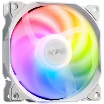 Вентилятор XPG VENTO 120 ARGB PWM, 120 мм, 1600rpm, 32 дБ, 4-pin PWM, 1шт, белый, ARGB подсветка (VENTO120ARGBPWM-WHCWW)