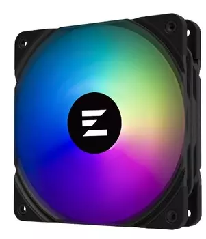 Вентилятор Zalman ZM-AF120 ARGB, 120 мм, 2000rpm, 29.7 дБ, 4-pin PWM, 1шт, черный, ARGB подсветка (ZM-AF120 ARGB BLACK)