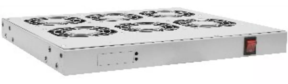 Вентиляторный модуль SNR SNR-FAN-6-W-G, 1U, глубина 460-830, 6-вентиляторов, серый