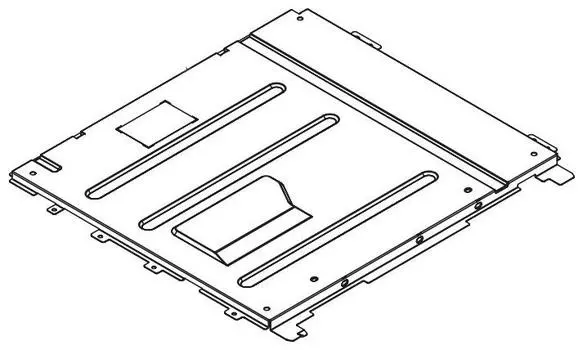 Верхняя крышка в сборе HP оригинал LJ CP6015/CM6030/CM6040 (RL1-1284-000CN)