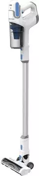 Вертикальный пылесос Coolfort CF-3006, питание от аккумулятора, белый/голубой (CF-3006)