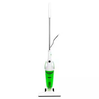 Вертикальный пылесос Kitfort КТ-523-3, белый/зеленый (КТ-523-3)