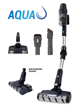 Вертикальный пылесос polaris PVCS 4050 CyclonicPRO, 500 Вт, питание от аккумулятора, темно-синий (PVCS4050)