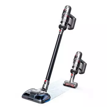 Вертикальный пылесос PUPPYOO T12 Pure, 585 Вт, питание от аккумулятора, серый (T12 Pure)