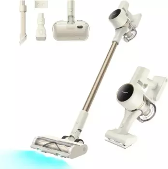 Вертикальный пылесос со шваброй DREAME TROUVER S3 Detect Aqua, 350 Вт, питание от аккумулятора, золотистый/серый (VTV20A)