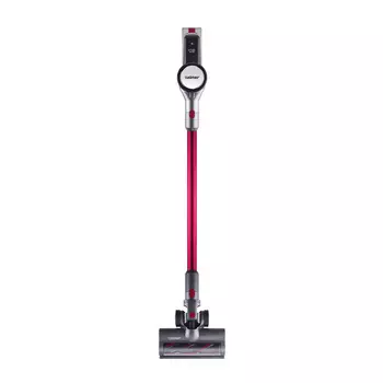 Вертикальный пылесос ZELMER STICK ZSVC825 Wojtek, 300 Вт, питание от аккумулятора, красный/серебристый (81405421P)