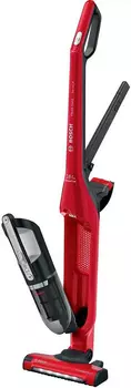 Вертикальный/ручной пылесос BOSCH Serie 4 BBH3ZOO28, 600 Вт, питание от аккумулятора, красный (BBH3ZOO28)