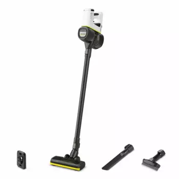 Вертикальный/ручной пылесос KARCHER VC 4 Cordless myHome, 140 Вт, питание от аккумулятора, черный/белый (1.198-630.0)