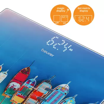 Весы Beurer GS215 Boats, 180 кг, принт (757.35)