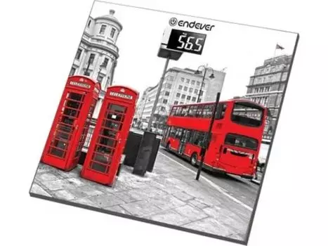 Весы Endever AURORA-559, до 150 кг, принт