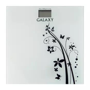 Весы Galaxy GL 4800, 180кг, белый (гл4800)