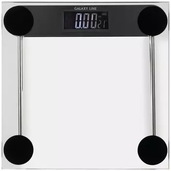 Весы Galaxy Line GL 4824, 180кг, прозрачный (1869340)