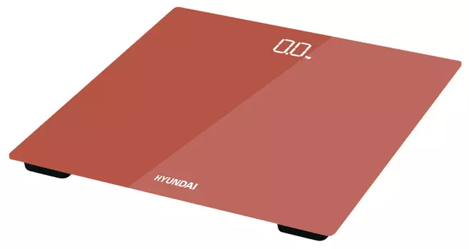 Весы HYUNDAI H-BS03612, 180кг, красный