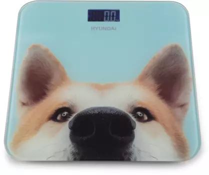Весы HYUNDAI H-BS03680, до 180 кг, голубой (H-BS03680)