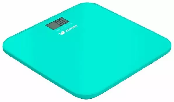 Весы Kitfort КТ-804-1, до 150 кг, бирюзовый (КТ-804-1)