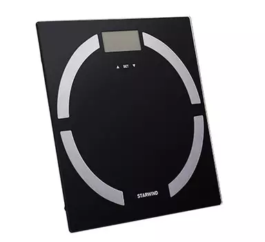 Весы Starwind SSP6051, до 180 кг, диагностические, черный (SSP6051)