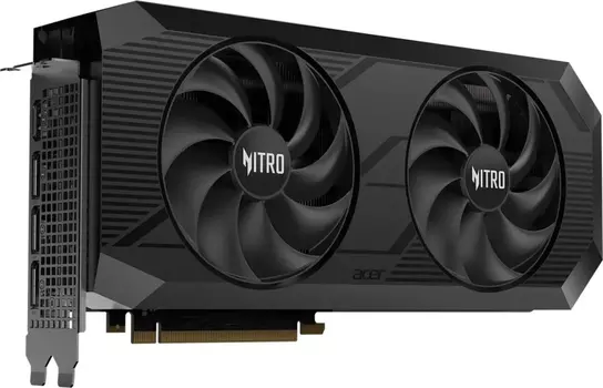 Видеокарта Acer AMD Radeon RX 7800 XT Nitro OC, 16Gb DDR6, 256 бит, PCI-E, HDMI, 3DP, Retail (DP.Z37WW.P01)