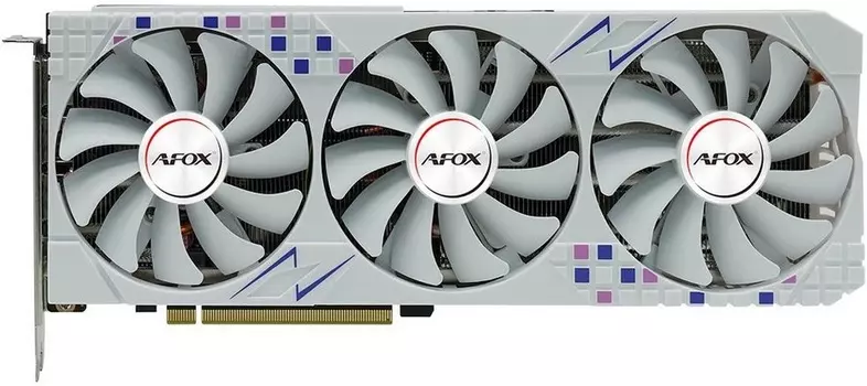Видеокарта AFOX NVIDIA GeForce RTX 3070Ti Triple Fan, 8Gb GDDR6X, 256 бит, PCI-E, HDMI, 3DP, Retail (AF3070TI-8GD6XH4)