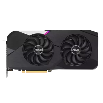 Видеокарта ASUS AMD Radeon RX 6750 XT Dual, 12Gb DDR6, 192 бит, PCI-E, HDMI, 3DP, Retail (DUAL-RX6750XT-O12G)