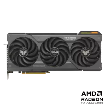 Видеокарта ASUS AMD Radeon RX 7800 XT TUF-RX7800XT-O16G GAMING, 16Gb GDDR6, 256 бит, PCI-E, HDMI, 3DP, Retail (90YV0JJ0-M0NA00)