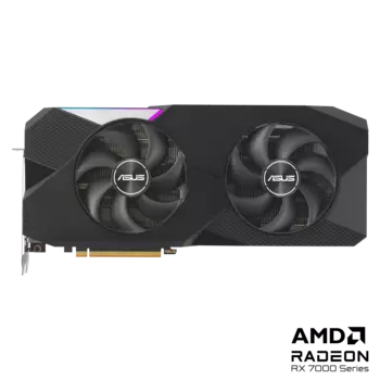 Видеокарта ASUS AMD Radeon RX 7900 XT DUAL-RX7900XT-O20G, 20Gb GDDR6, 320 бит, PCI-E, HDMI, 3DP, Retail (90YV0IV2-M0NA00)