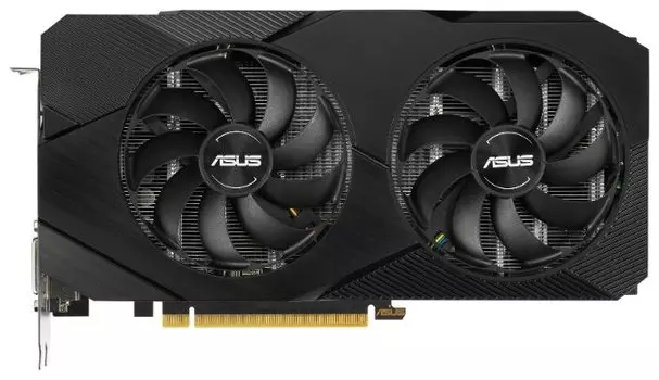 Видеокарта ASUS NVIDIA GeForce GTX1660 SUPER DUAL EVO OC, 6Gb GDDR6, 192bit, PCI-E, DVI, HDMI, DP, Retail (DUAL-GTX1660S-O6G-EVO)