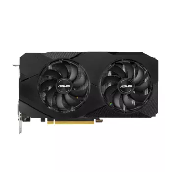 Видеокарта ASUS NVIDIA GeForce RTX 2060 Dual EVO, 12Gb DDR6, 192bit, PCI-E, DVI, 2HDMI, 4DP, Retail (DUAL-RTX2060-12G-EVO)