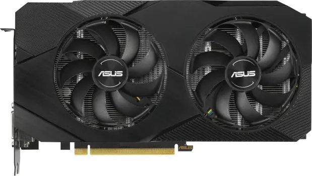 Видеокарта ASUS NVIDIA GeForce RTX 2060 Dual EVO, 6Gb GDDR6, 192bit, PCI-E, DVI, 2HDMI, DP, Retail (DUAL-RTX2060-6G-EVO)