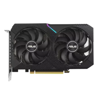 Видеокарта ASUS NVIDIA GeForce RTX 3060 Dual OC, 12Gb GDDR6, 192 бит, PCI-E, HDMI, 3DP, Retail (DUAL-RTX3060-O12G-V2)