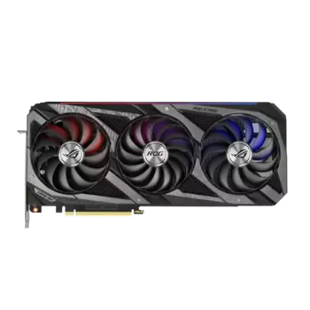 Видеокарта ASUS NVIDIA GeForce RTX 3060Ti ROG STRIX GAMING, 8Gb DDR6, 256bit, PCI-E, 2HDMI, 3DP, Retail (ROG-STRIX-RTX3060TI-O8G-V2-GAMING LHR)