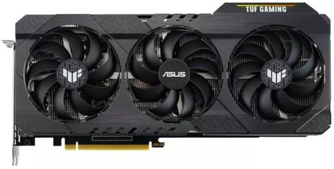 Видеокарта ASUS NVIDIA GeForce RTX 3060Ti TUF Gaming, 8Gb DDR6, 256bit, PCI-E, 2HDMI, 3DP, Retail (TUF-RTX3060TI-8G-V2-GAMING LHR)