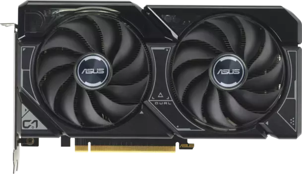 Видеокарта ASUS NVIDIA GeForce RTX 4060Ti DUAL-RTX4060TI-O8G-SSD, 8Gb GDDR6, 128 бит, PCI-E, HDMI, 3DP, Retail (90YV0JS0-M0NA00)