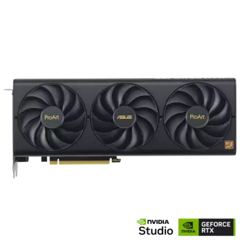 Видеокарта ASUS NVIDIA GeForce RTX 4070 ProArt OC, 12Gb GDDR6X, 192 бит, PCI-E, HDMI, 3DP, Retail (PROART-RTX4070-O12G)