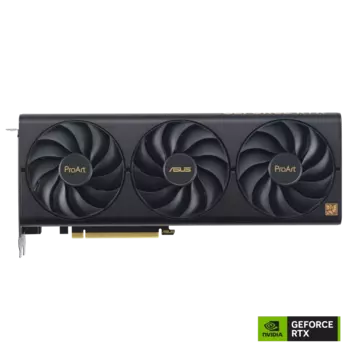 Видеокарта ASUS NVIDIA GeForce RTX 4070 Super ProArt OC, 12Gb GDDR6X, 192 бит, PCI-E, HDMI, 3DP, Retail (PROART-RTX4070S-O12G)