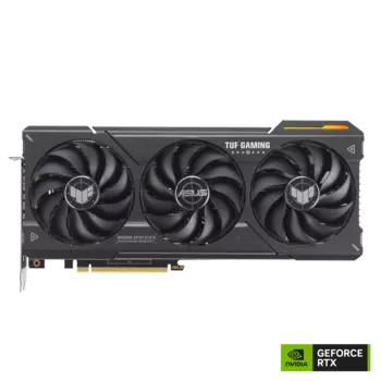 Видеокарта ASUS NVIDIA GeForce RTX 4070 TUF Gaming 12G OC, 12Gb GDDR6X, 192 бит, PCI-E, HDMI, 3DP, Retail (TUF-RTX4070-O12G-GAMING)