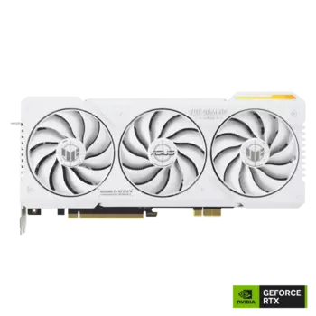 Видеокарта ASUS NVIDIA GeForce RTX 4070Ti SUPER TUF Gaming BTF White , 16Gb GDDR6X, 192 бит, PCI-E, 2HDMI, 3DP, Retail (TUF-RTX4070TIS-16G-BTF-WHITE )