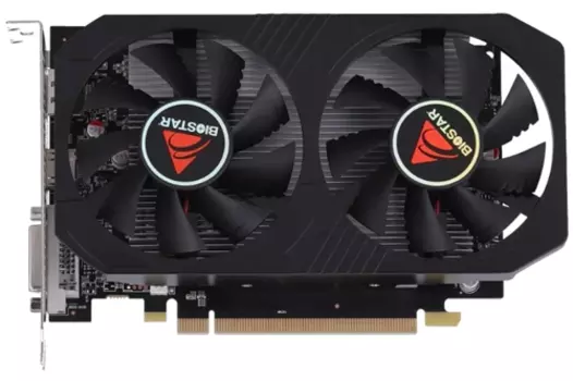 Видеокарта BIOSTAR AMD Radeon RX 560 VA5615RF41, 4Gb GDDR5, 128 бит, PCI-E, DVI, HDMI, DP, Retail (VA5615RF41)